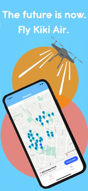 Kiki Air: Food from Drones(圖2)-速報App