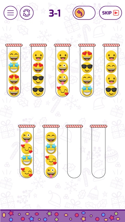 Bubble Sort Color Puzzle Game