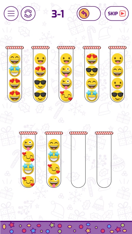 Bubble Sort Color Puzzle Game screenshot 3