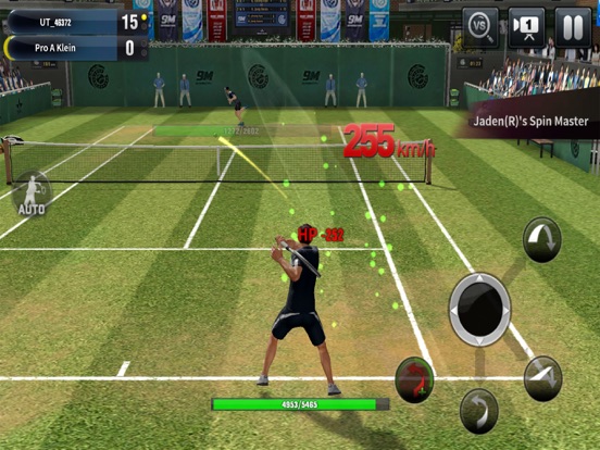 Ultimate Tennis iPad app afbeelding 6
