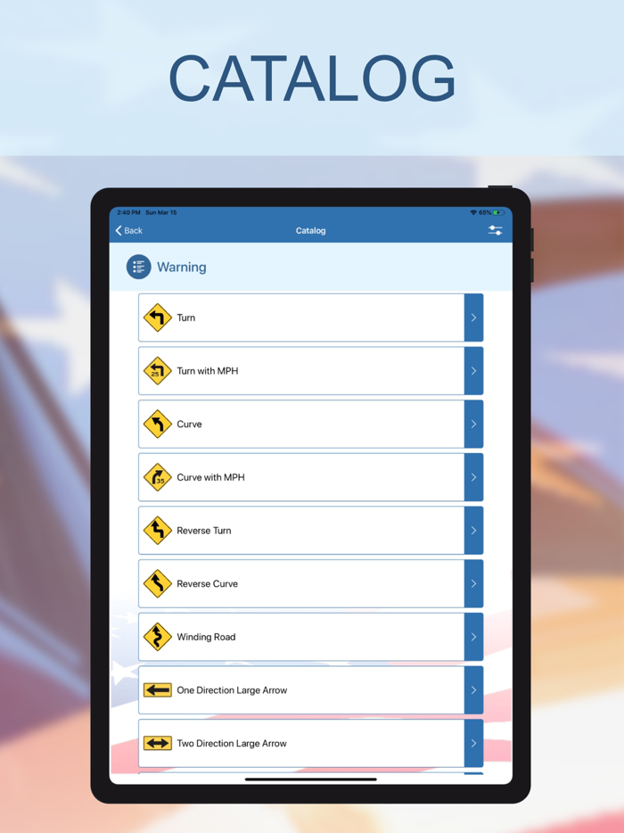 Traffic signs US - Road Rules