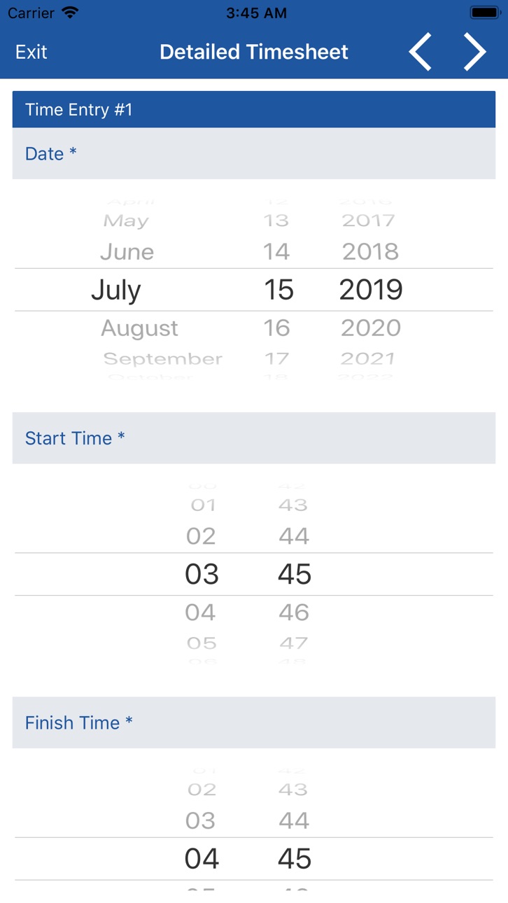 iPhone screenshot