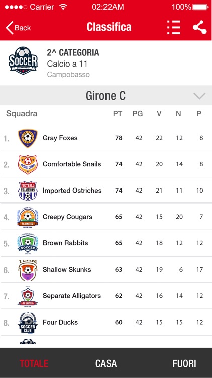 Calcio Molisano screenshot-3