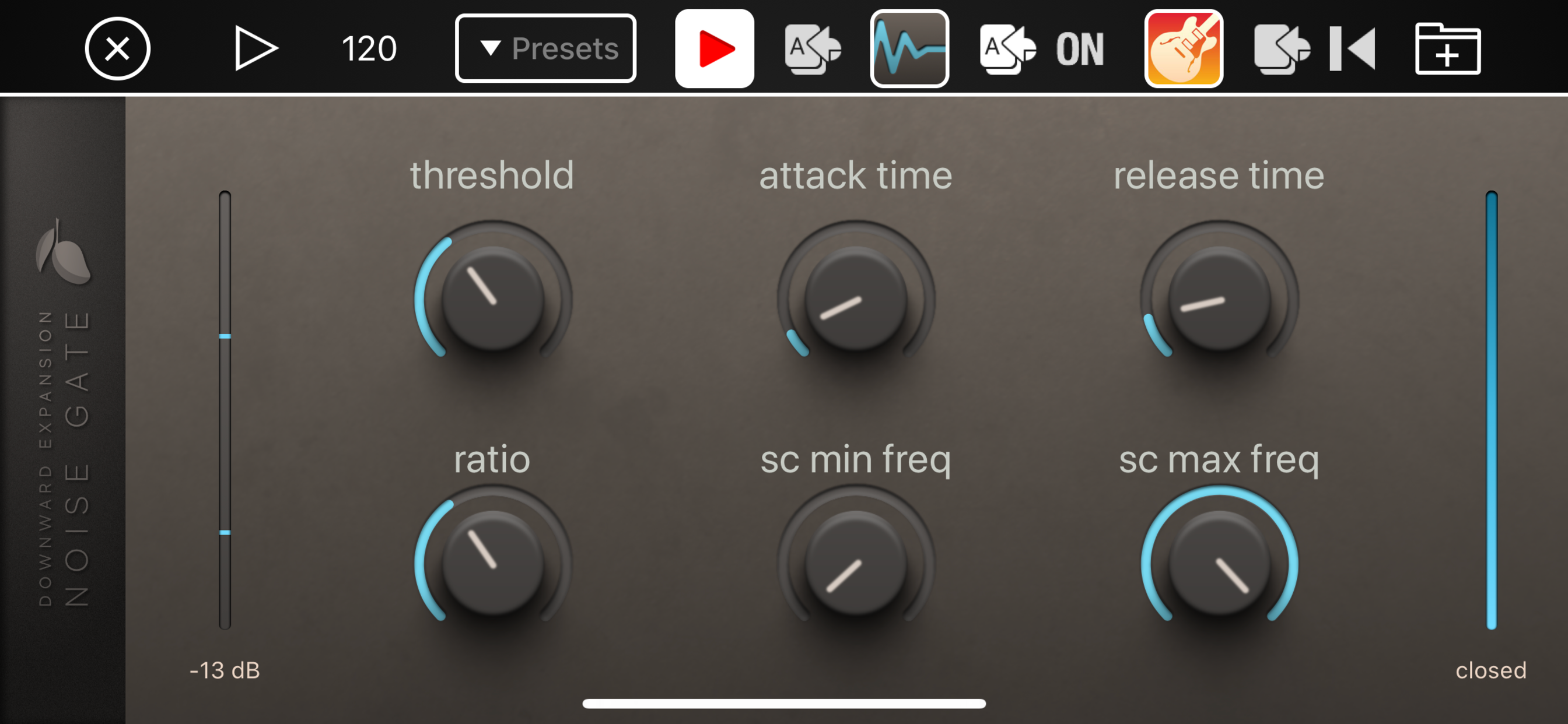 Noise Gate & Downward Expander