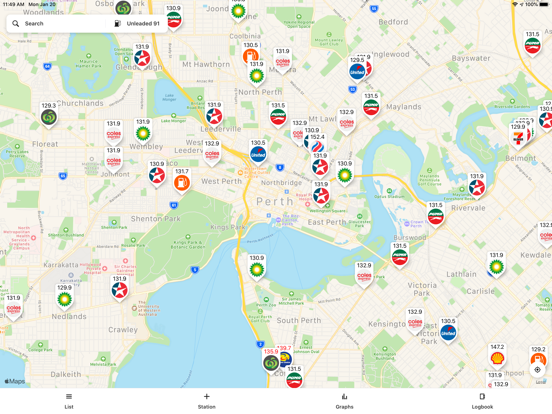 Fuel Map Australiaのおすすめ画像4