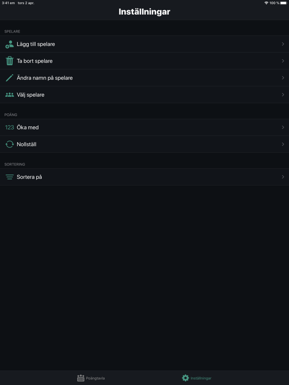 Screenshot #5 pour Scorekeeper