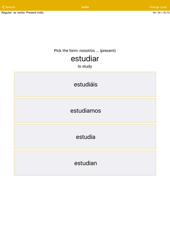 Screenshot #6 pour Liberation Philology Spanish