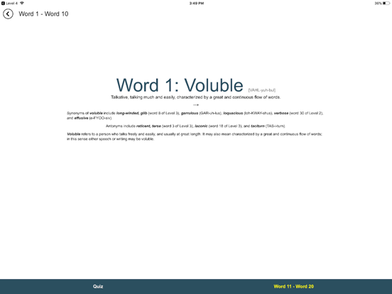 Screenshot #5 pour Verbal Advantage - Level 5