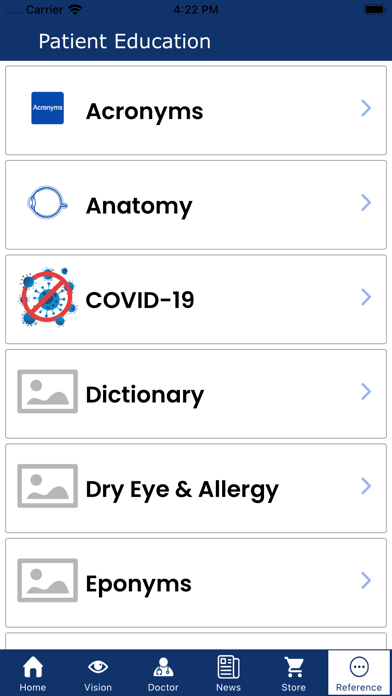 Eye Patient Screenshot
