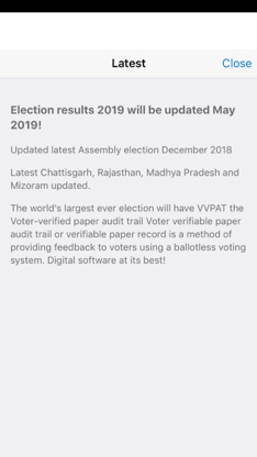 Election Results Vote screenshot 6