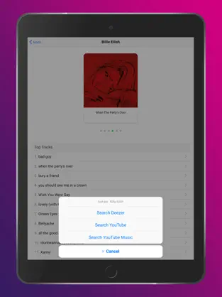 Screenshot 3 Wiseplayer - Music Finder iphone