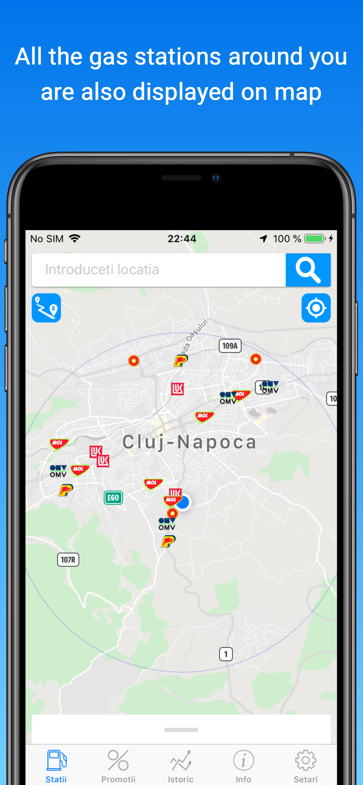 Peco Online - Fuel prices RO