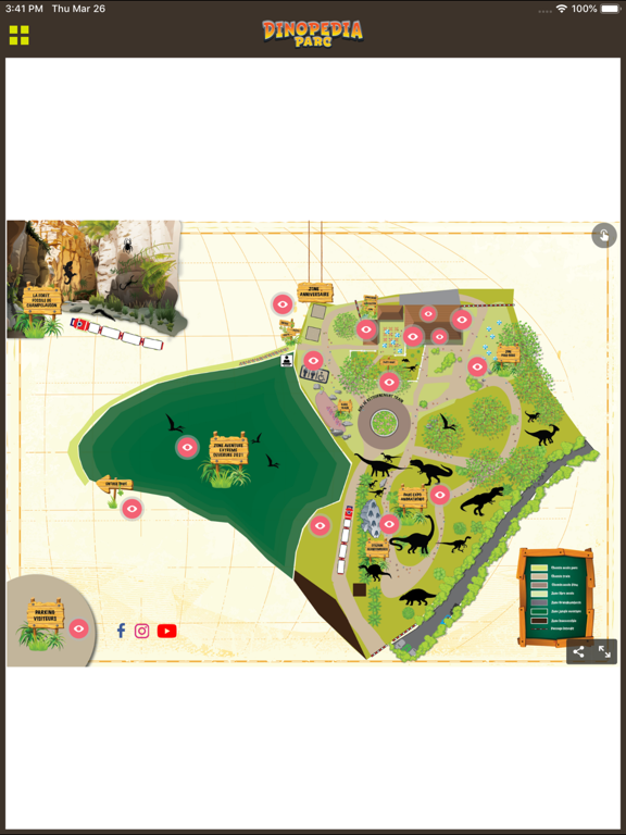Screenshot #5 pour Dinopedia parc