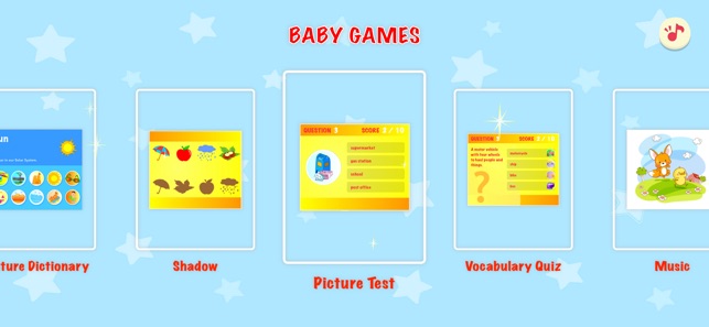 Baby game for little kids