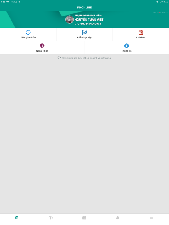 Screenshot #4 pour PHOnline - Sổ liên lạc điện tử