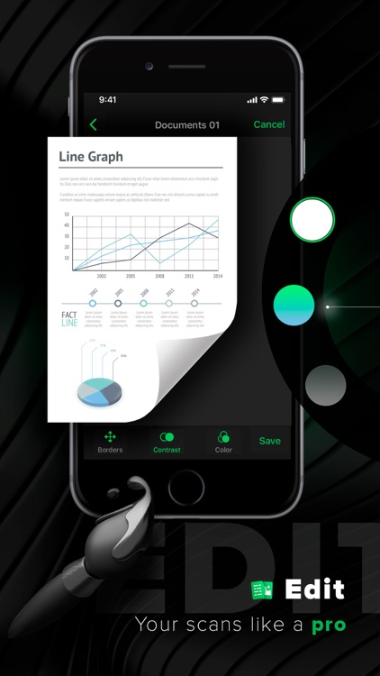 e-Scan: PDF Docs Scanner App
