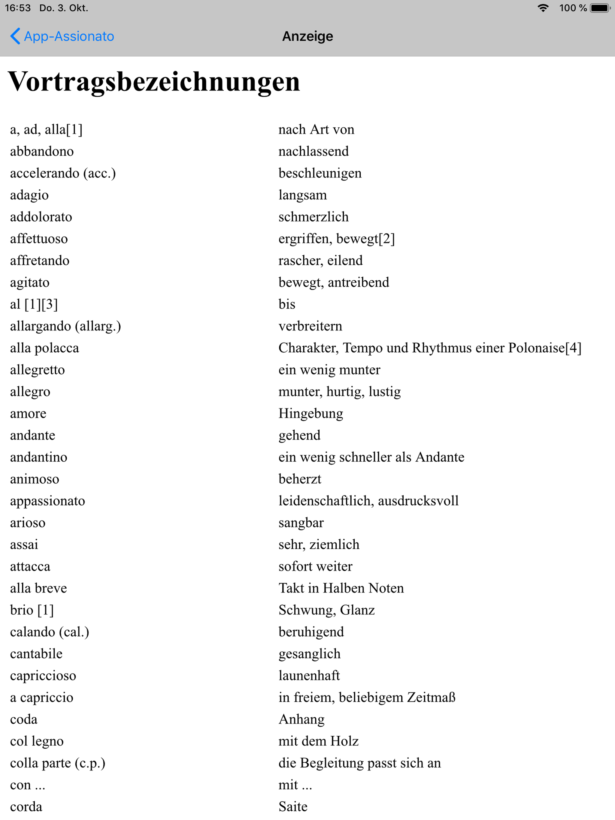 AppAssionato screenshot 11