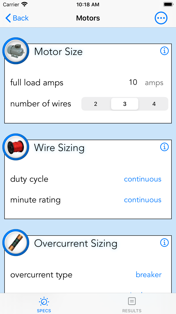 E-Calc Apprentice 2021