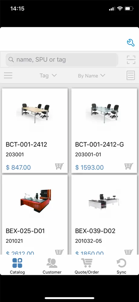 Showcase Sales App