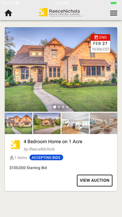 Screenshot 3 of ReeceNichols Auction App