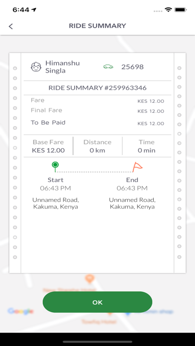 App screenshot