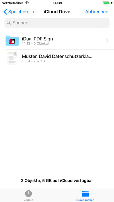 App screenshot