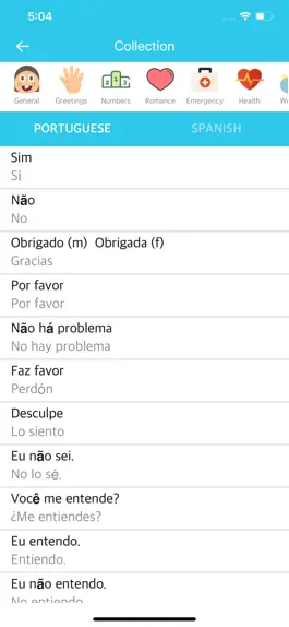 Game screenshot Portuguese Spanish Dictionary mod apk
