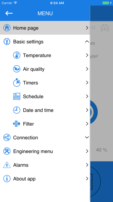 Vents AHU Screenshot