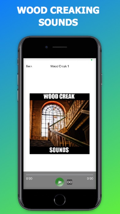 Screenshot #1 pour Wood Creaking Sounds