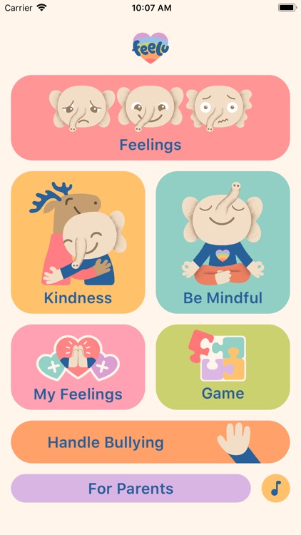 Feelu –Mindful, Relax For Kids screenshot-0