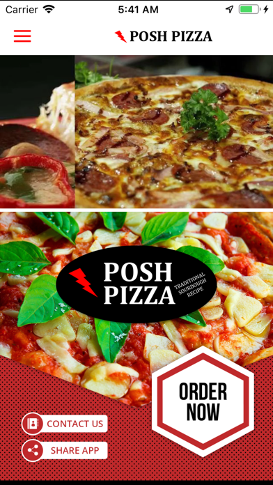 Posh Pizza Merriwa Screenshot