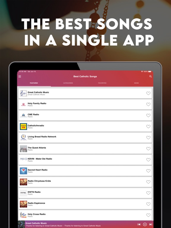 Screenshot #4 pour Best Catholic Songs - Music