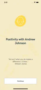 Positivity with AJ screenshot #1 for iPhone