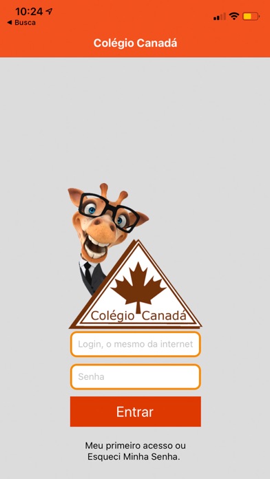 Colégio Canadá app screenshot