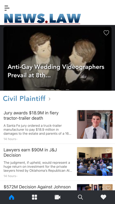 News.Law Screenshot 1 - AppWisp.com News.Law Screenshot 1 - AppWisp.com