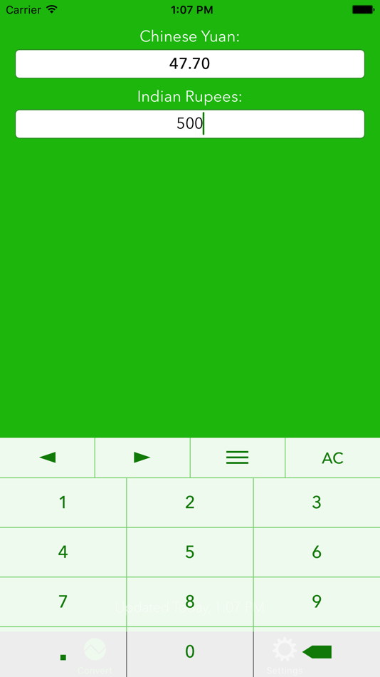 #1. Indian Rupees To Chinese Yuan (iOS) 由: Armchair Engineering