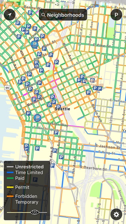 Community parking map screenshot-3