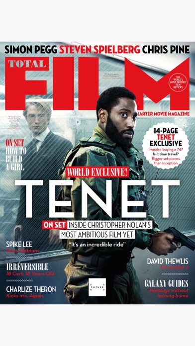 Total Film: the best movie reviews, news and features magazine Screenshot 1