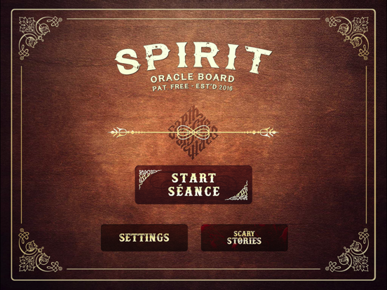 Spirit Board (very scary game) iPad app afbeelding 2