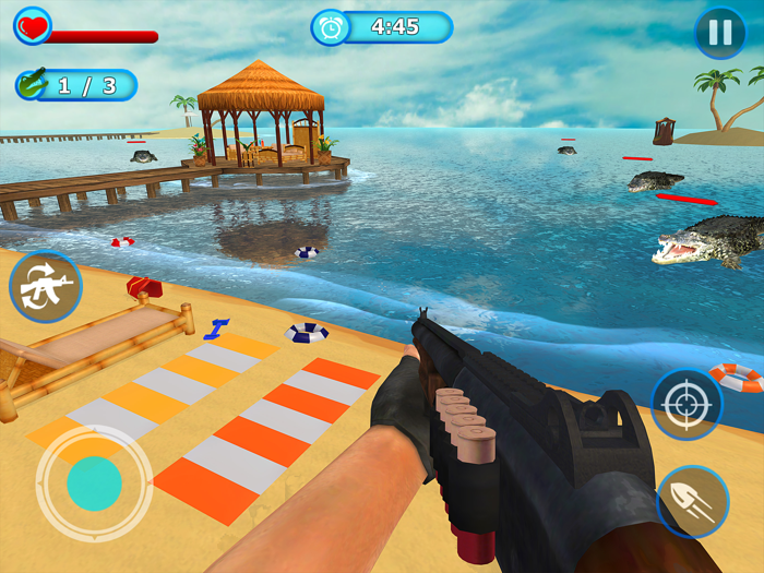 Crocodile Sniper Hunting