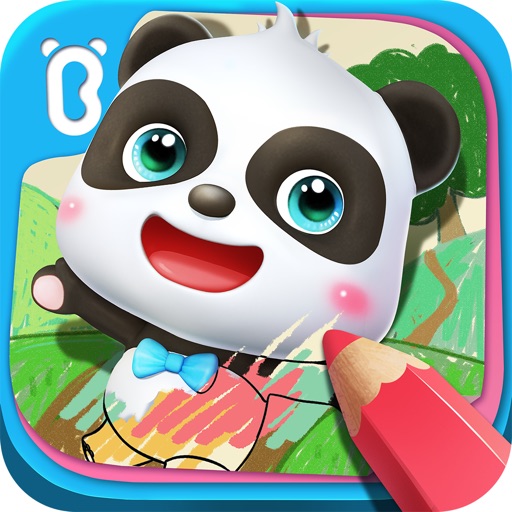 Super Panda Drawing Board Icon