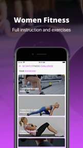Female Workout Challenge screenshot