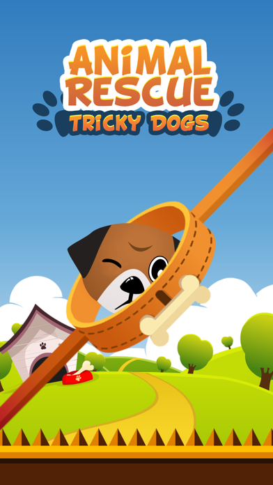 screenshot of Animal Rescue - Tricky Dogs 1
