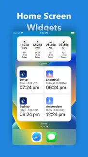 zones: time zone conversion iphone screenshot 2