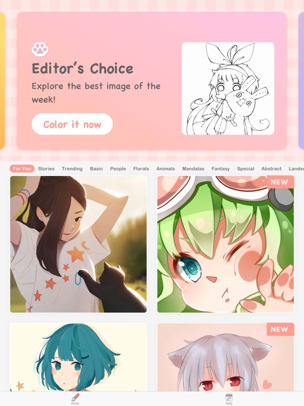 Anime Paint - Color By Number screenshot 9