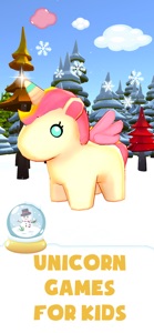 Unicorn games for kids 6+ screenshot #1 for iPhone