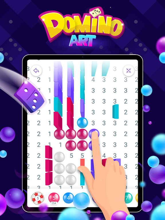 Screenshot #4 pour Domino Art - Jeu de coloriage