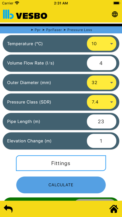 App screenshot