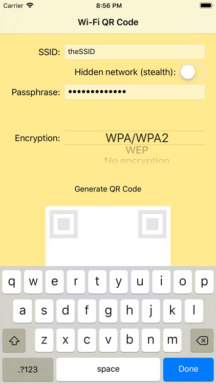 Wi-Fi QR Code