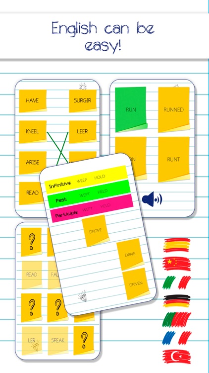 English Irregular Verbs easy